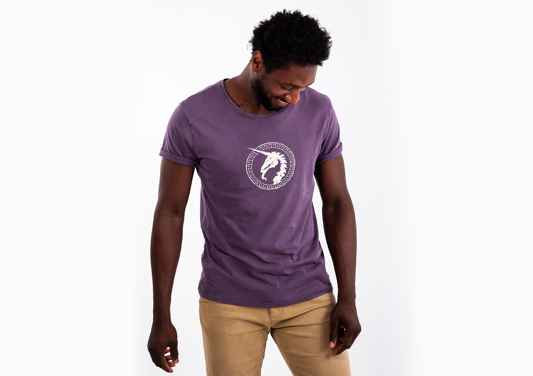 Purple T-shirt - Unicorn Print